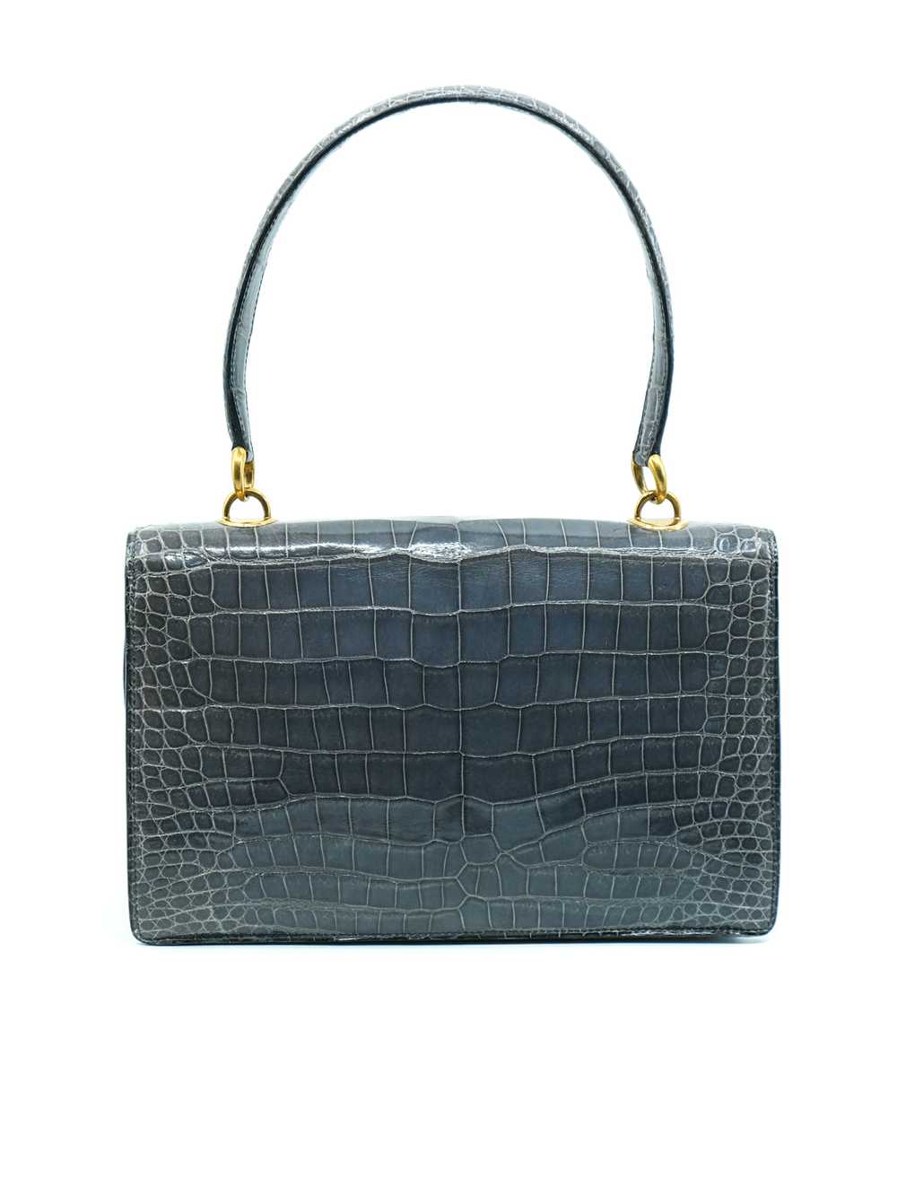 Hermes Crocodile Top Handle Bag - image 4