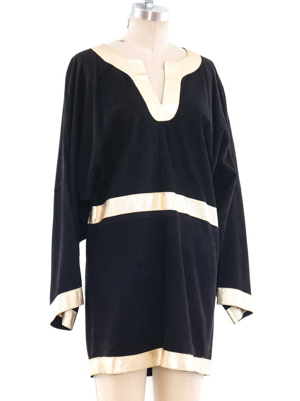Jean Muir Suede Tunic - image 2