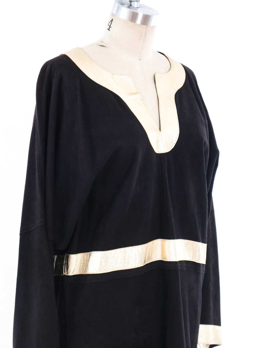 Jean Muir Suede Tunic - image 4