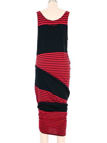 Jean Paul Gaultier Convertible Striped Tank Dress