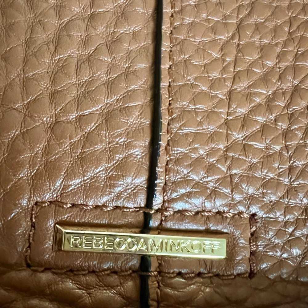 REBECCA MINKOFF UNLINED WHIPSTITCH FEED BAG brown - image 4