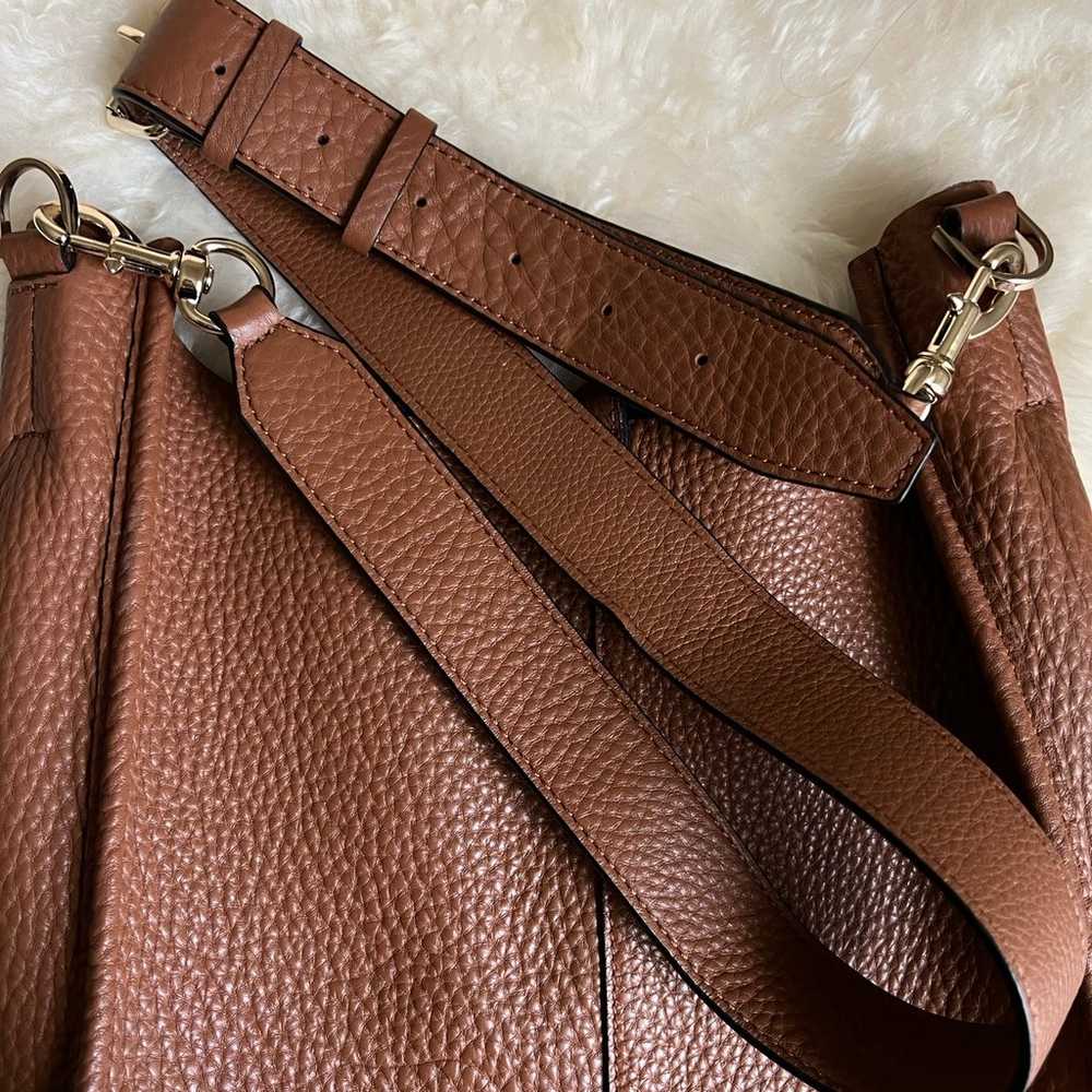 REBECCA MINKOFF UNLINED WHIPSTITCH FEED BAG brown - image 6