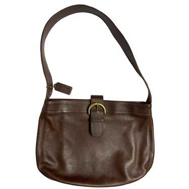 Vintage Coach Soho 4166 Buckle Brown Leather Hobo… - image 1