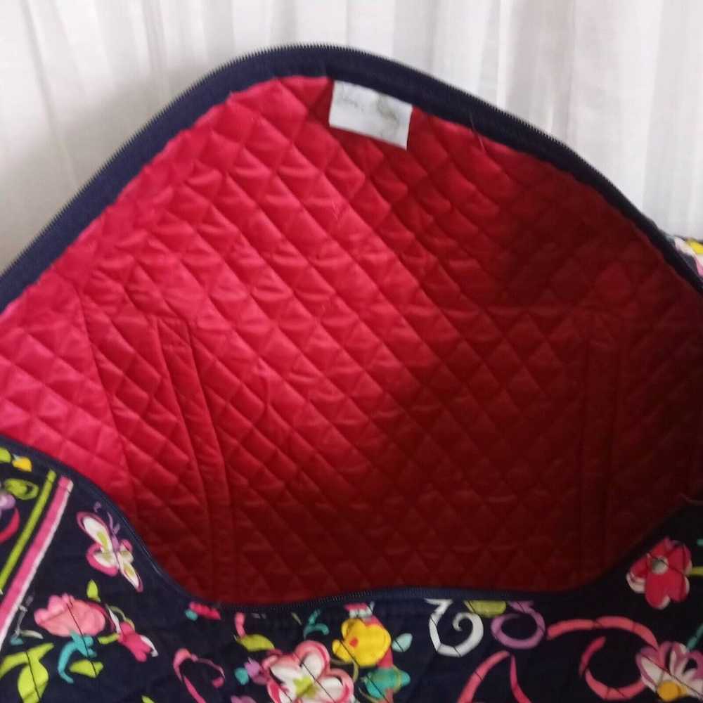 VERA BRADLEY Duffle XL Travel Bag NEW Quilted Cot… - image 4
