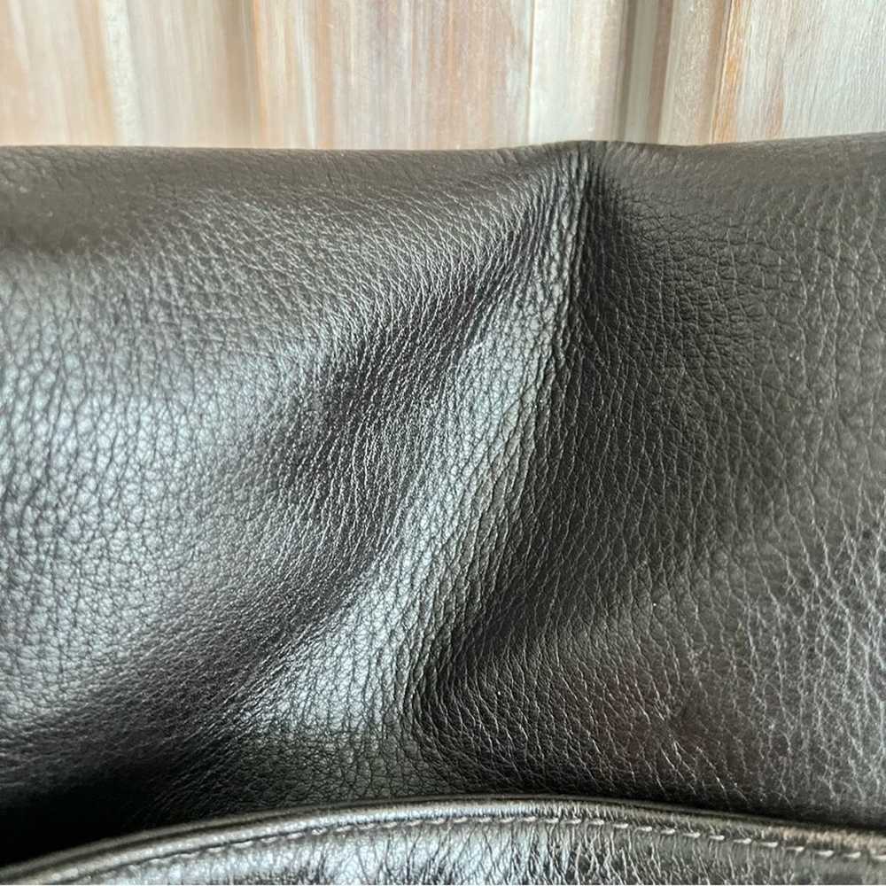 Tumi Leather Laptop Crossbody Handbag Purse Bag - image 9