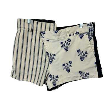 Monse Flower Pot Striped Shorts - Multicolor , 4 - image 1