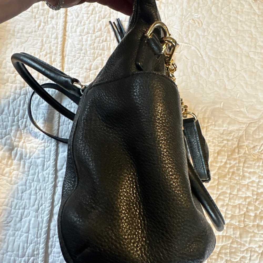 Michael Kors Weston Pebbled Leather Medium Satche… - image 4