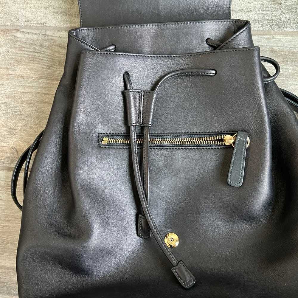 Coach Backpack black leather - image 2