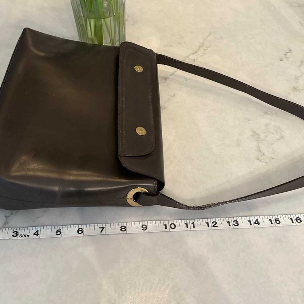 Gucci Brown Leather Shoulder Bag - image 10