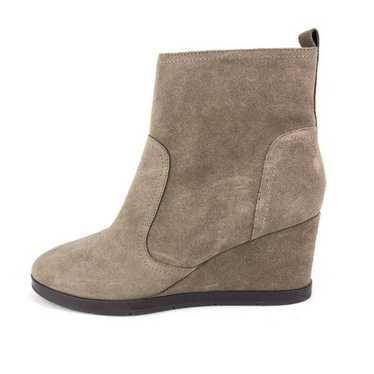 Easy Spirit Evolve Taupe Leather Ankle Booties 10M - image 1