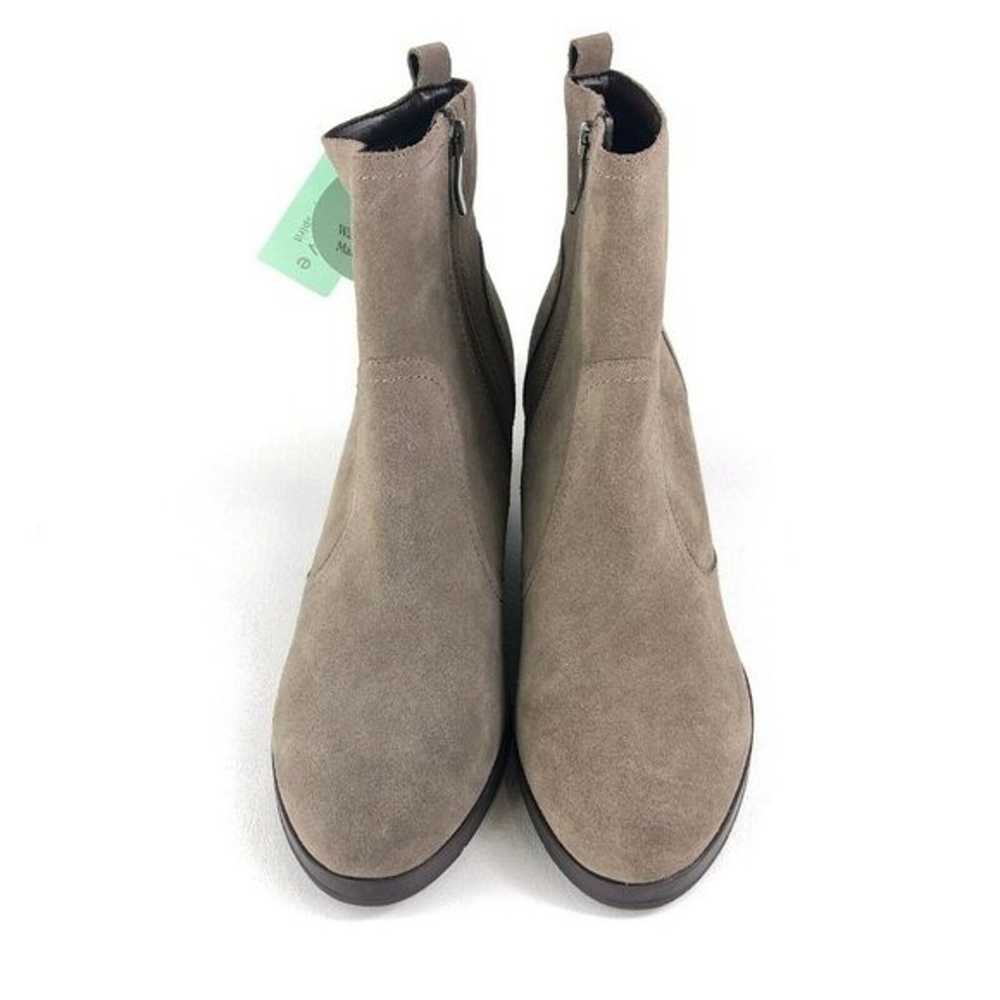 Easy Spirit Evolve Taupe Leather Ankle Booties 10M - image 4