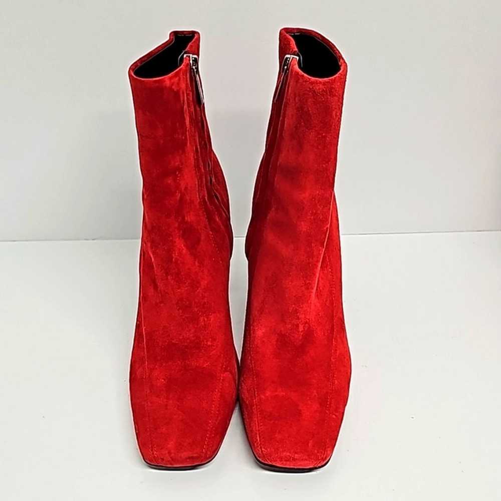 Mark Fisher Ltd. Red Suede Leather Darron Ankle B… - image 2