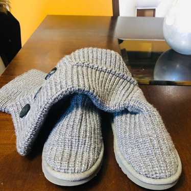 UGG Australia Classic Cardy II Knit Boots