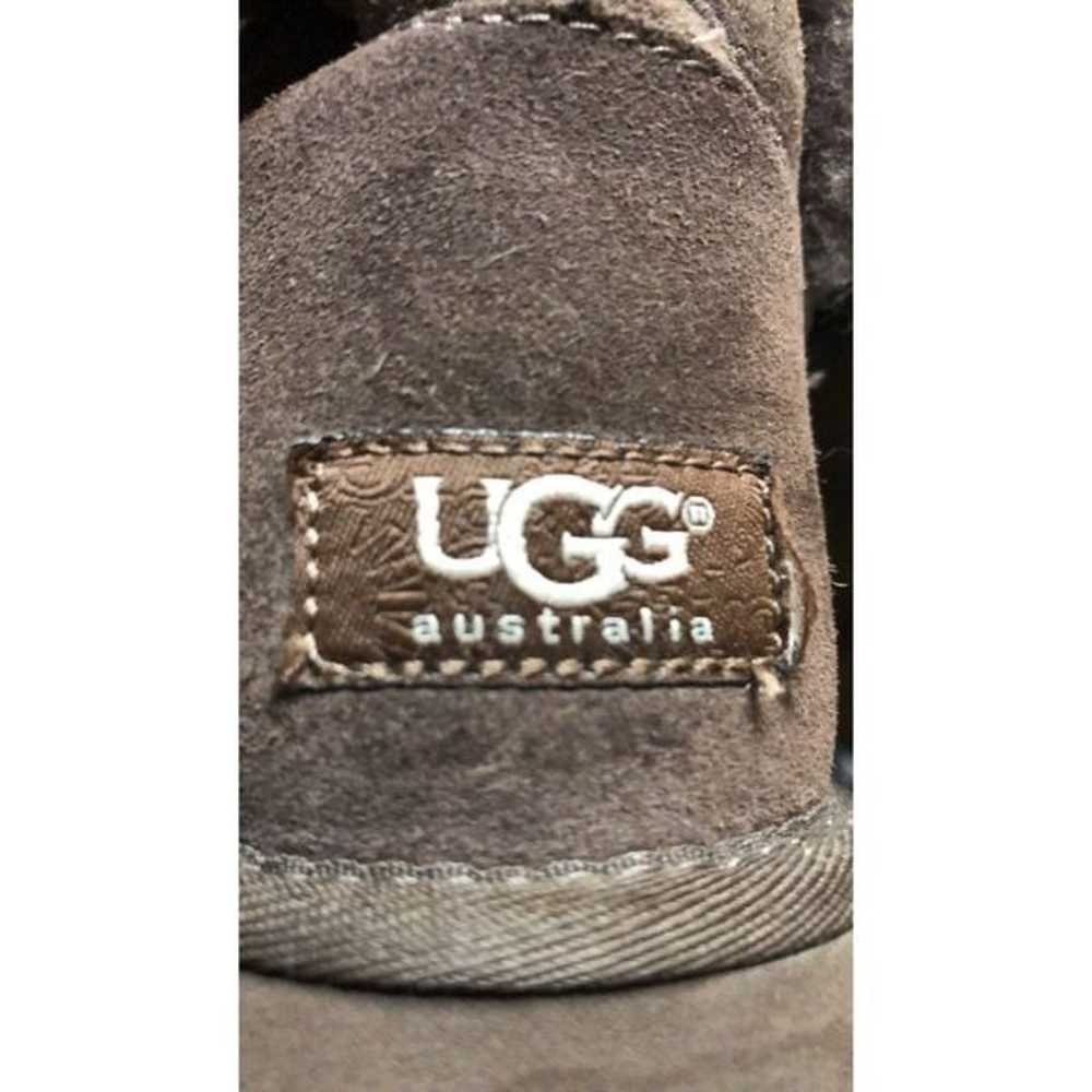UGG Bailey, 3 Button Brown Boots Authen - image 9