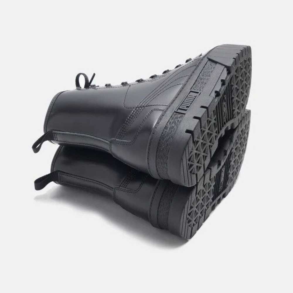 Puma Dua Lipa Mayze Boots Black Leather Platform … - image 2