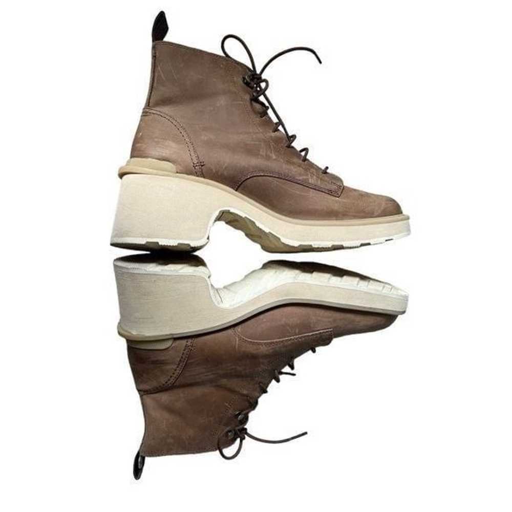 Sorel Hi-Line Heel Lace Boots size 12 Brown Chunk… - image 6