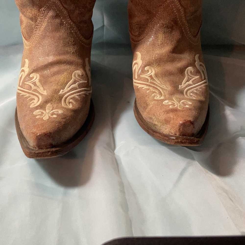 Corral Embroidered  Cowboy Boots - image 3