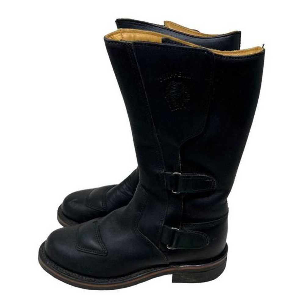 Chippewa 12" Rally Leather Motorcycle Boot Womens… - image 6