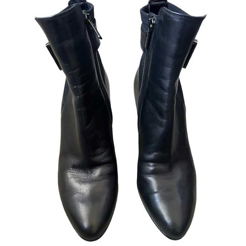 Aquatalia Rouge Royal Leather Ankle Booties Heele… - image 5