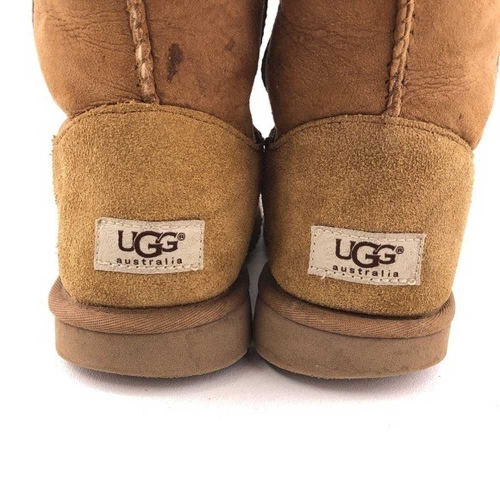 UGG Genevieve Brown Leather Sheepskin Tall Winter… - image 12