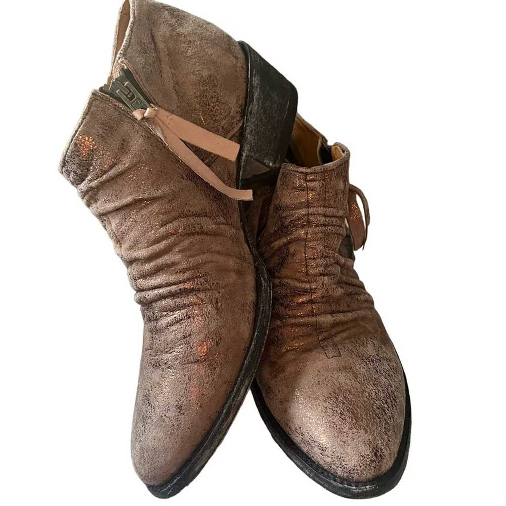 Old Gringo Western Cowboy Ankle Bootie Boots Wome… - image 1