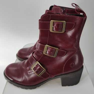 Vintage Dr Martens Aletta Ox Blood Boots Rare