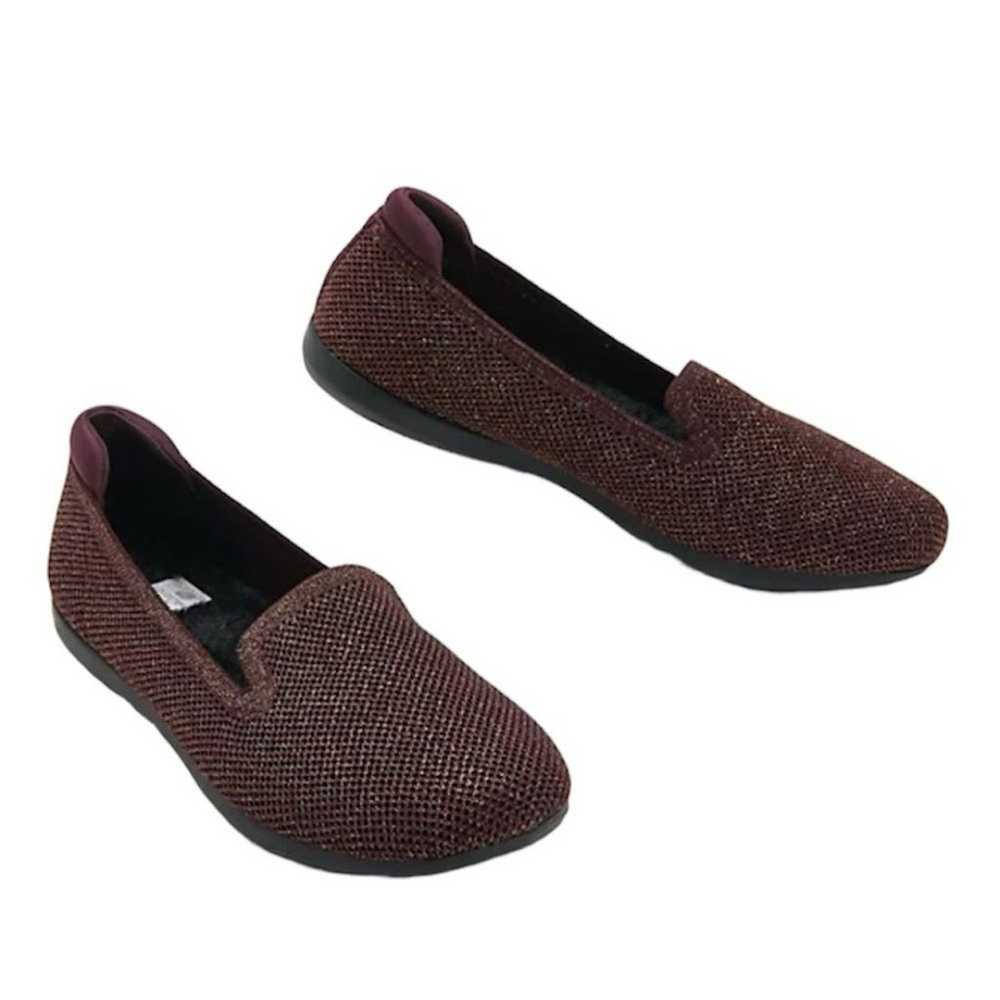 Clarks Cloudsteppers Knit Slip On Flats Carly Dre… - image 11