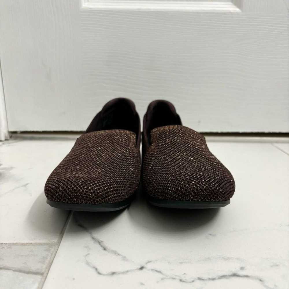 Clarks Cloudsteppers Knit Slip On Flats Carly Dre… - image 3
