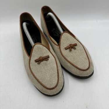 Belgian Shoes Casual (US 6.5) - Linen Natural Hem… - image 1