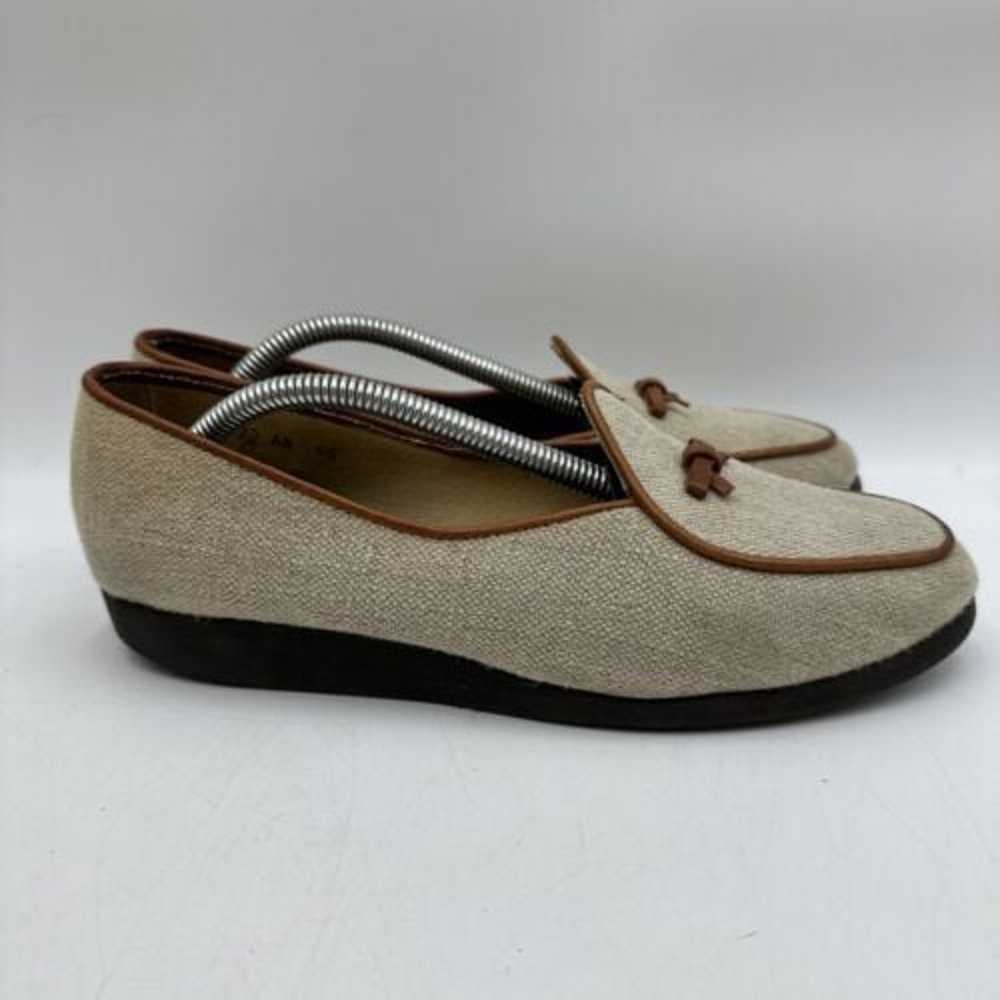 Belgian Shoes Casual (US 6.5) - Linen Natural Hem… - image 2