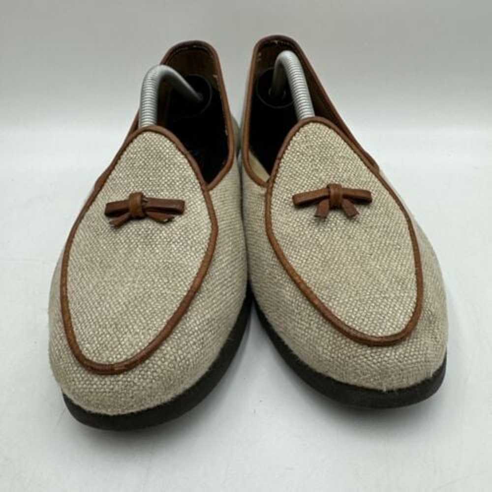 Belgian Shoes Casual (US 6.5) - Linen Natural Hem… - image 3