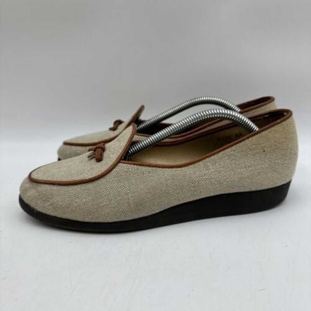 Belgian Shoes Casual (US 6.5) - Linen Natural Hem… - image 4