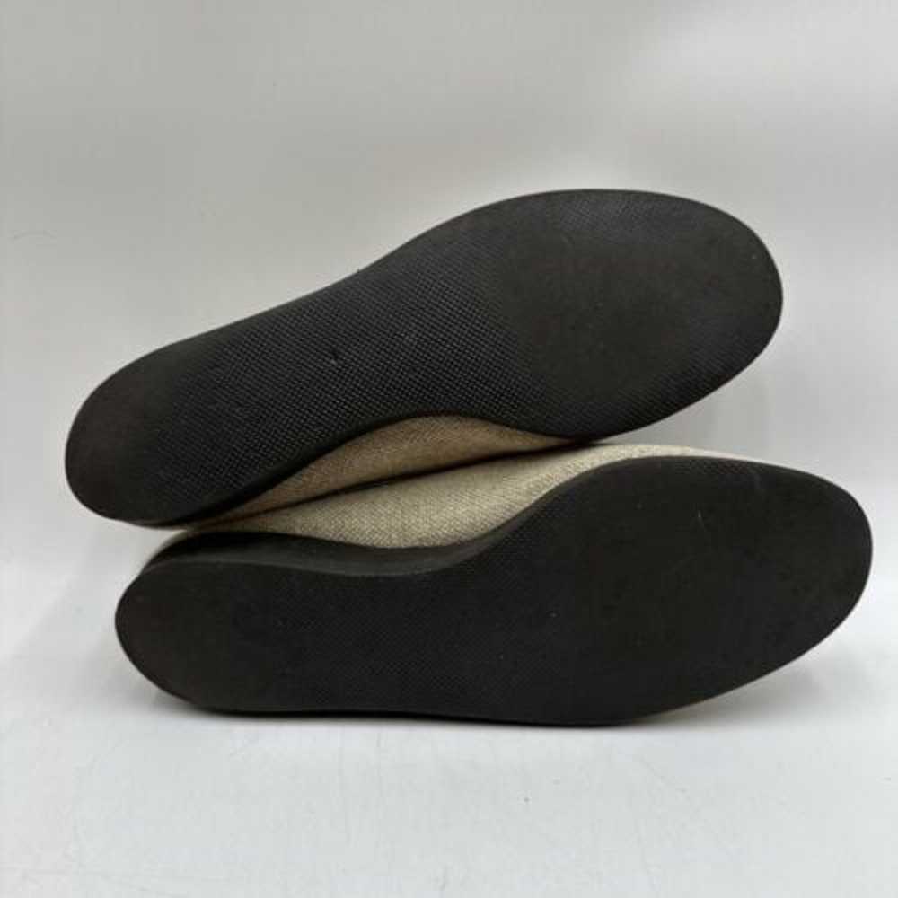 Belgian Shoes Casual (US 6.5) - Linen Natural Hem… - image 6