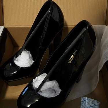 Fashion Nova Heels Platform Block Pumps Make You … - image 1