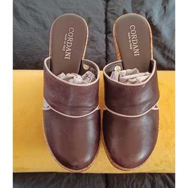Cordani Italian Shoes Women's Size 6.5 Wedges Cor… - image 1
