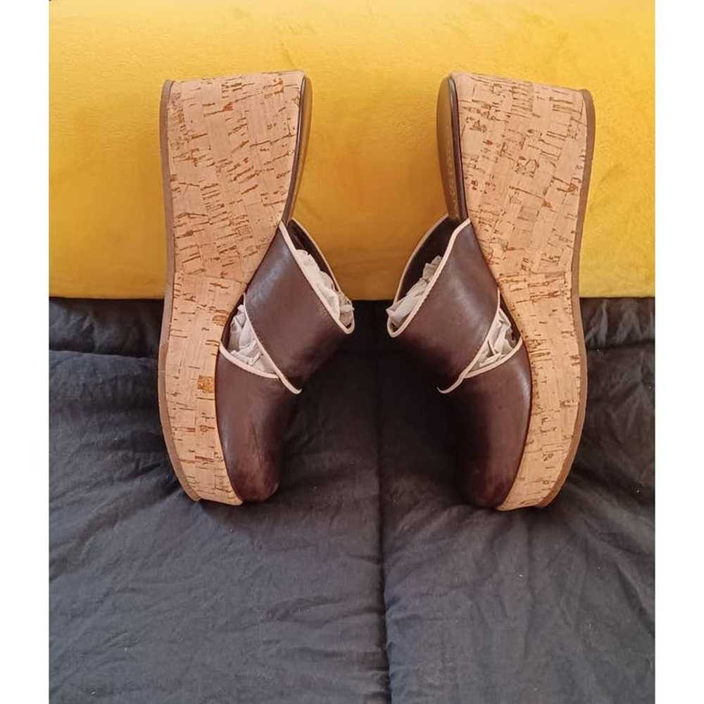 Cordani Italian Shoes Women's Size 6.5 Wedges Cor… - image 2
