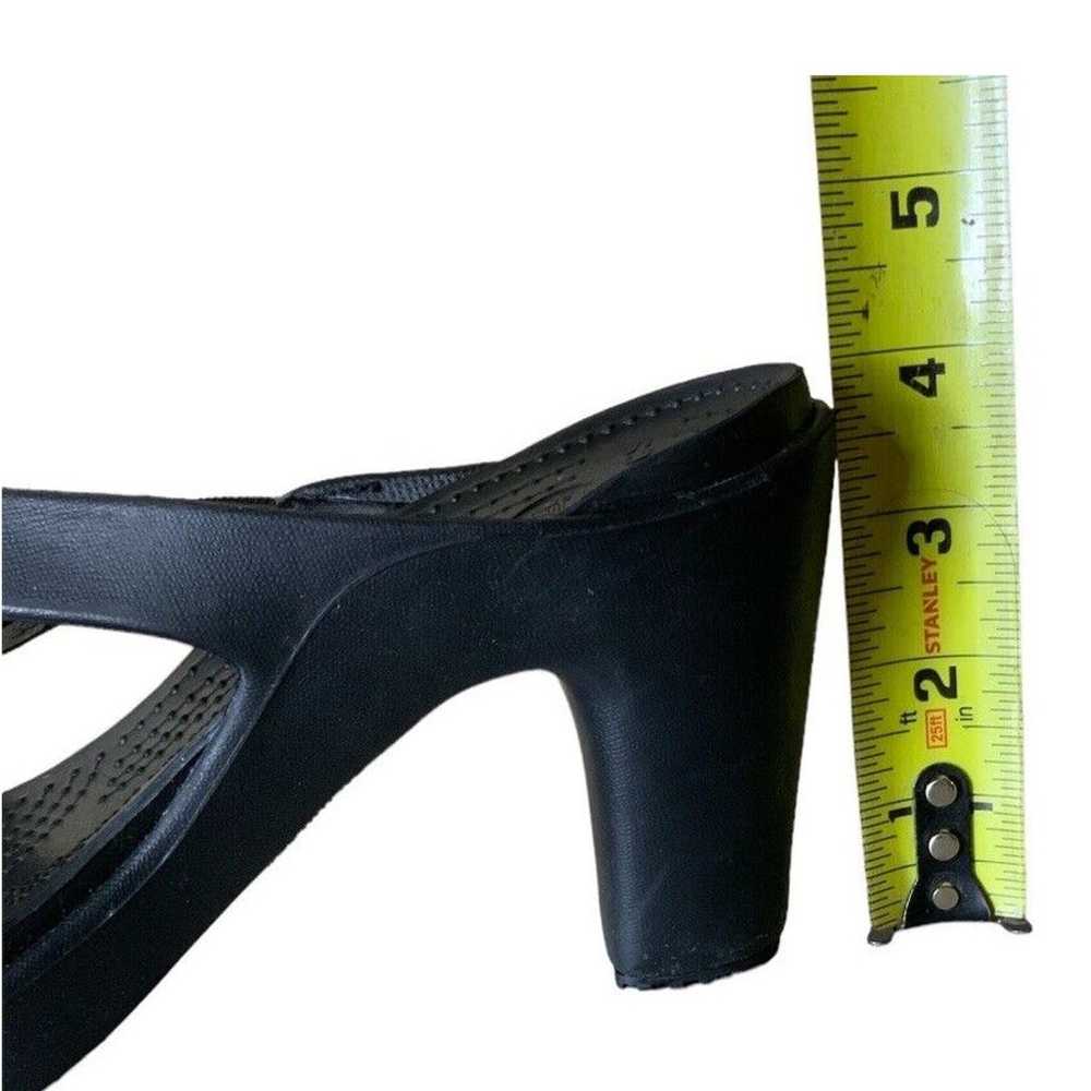 Crocs Cyprus IV Sandals Women's Size 8 Black Stra… - image 10