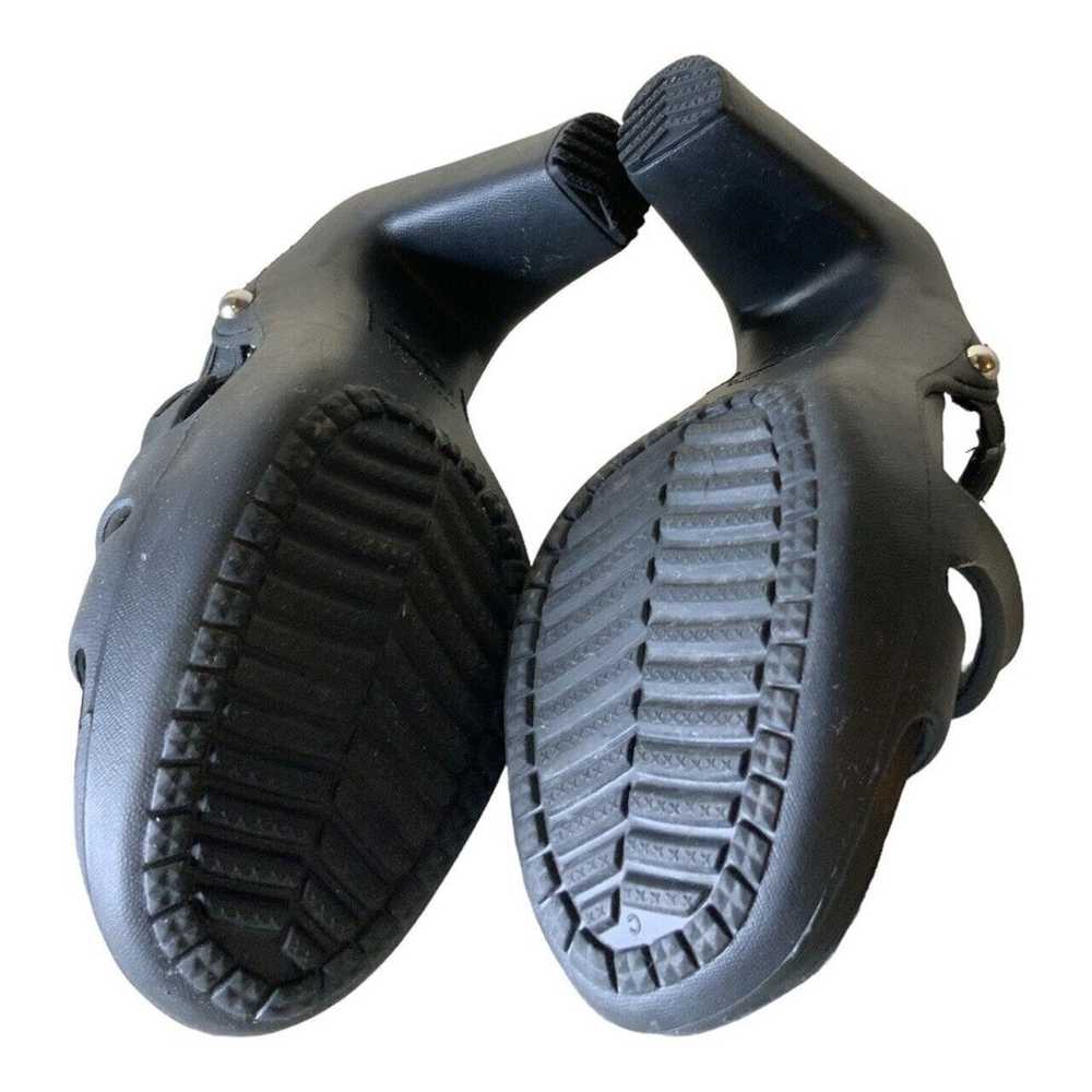 Crocs Cyprus IV Sandals Women's Size 8 Black Stra… - image 11