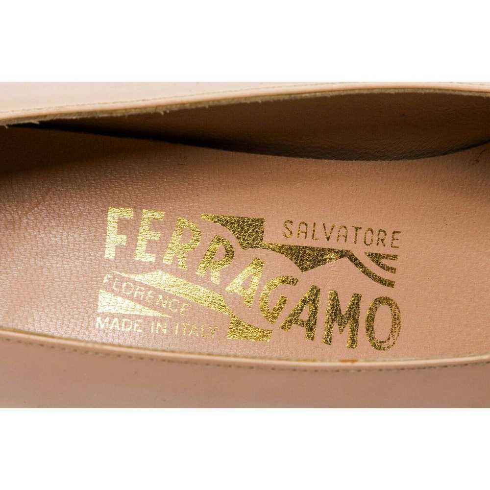 Salvatore Ferragamo Beige Heels 6.5 AAA - image 3