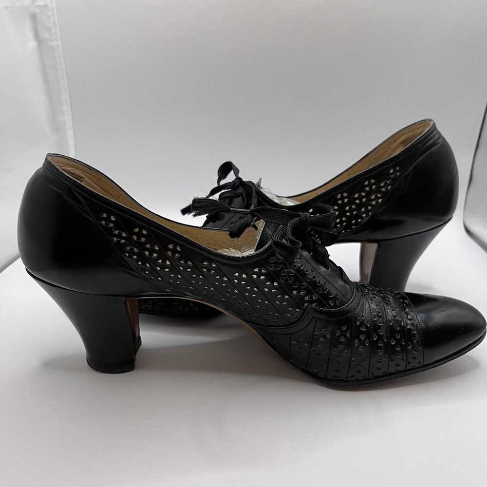 Vintage/Antique Walk Over Lace up Women’s Shoes B… - image 10