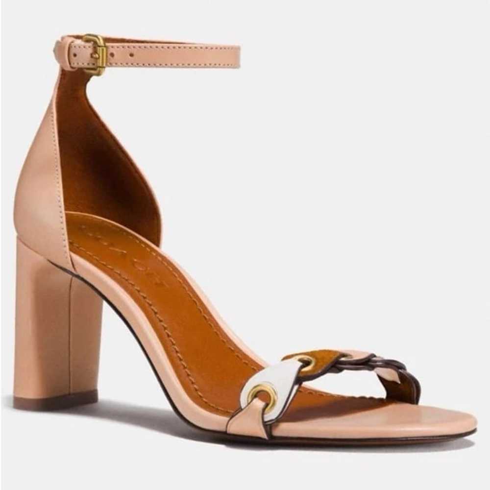 Coach Link Chunky Heeled Sandal — Beechwood, Chal… - image 2