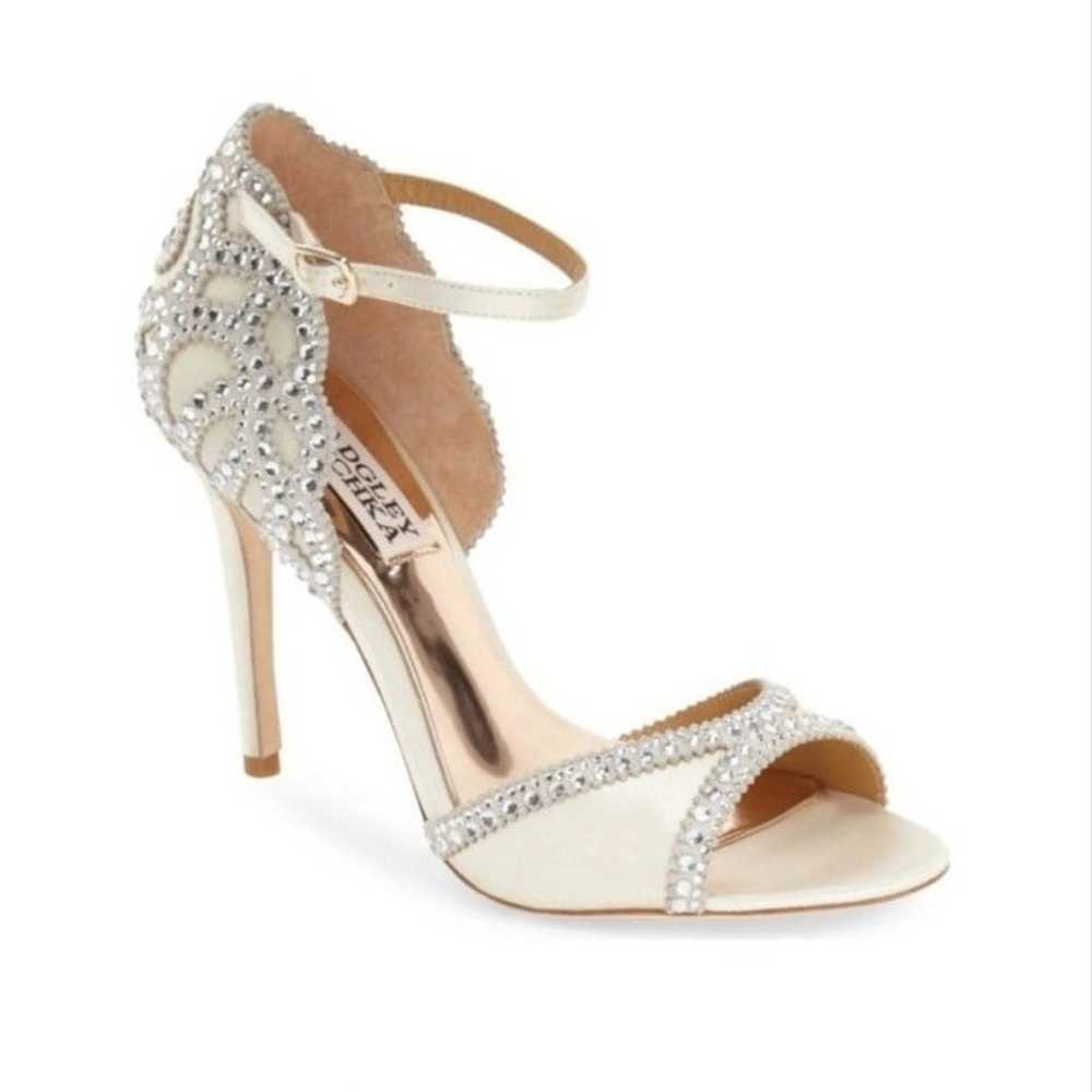 NWOT Badgley Mischka Roxy Heeled Sandal, Size 5.5 - image 1