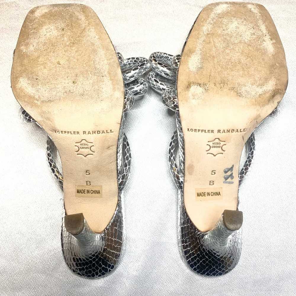 Loeffler Randall Women's Leather Bow Heeled Sanda… - image 10