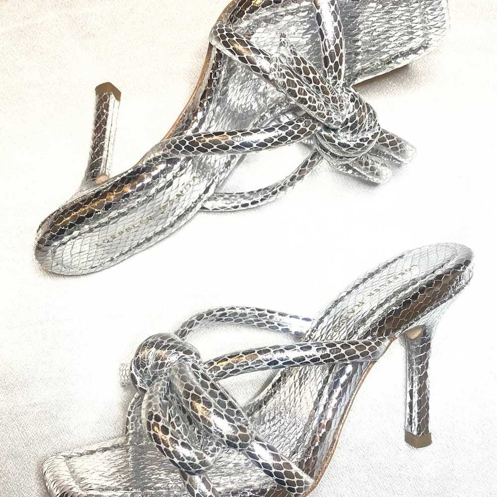 Loeffler Randall Women's Leather Bow Heeled Sanda… - image 7