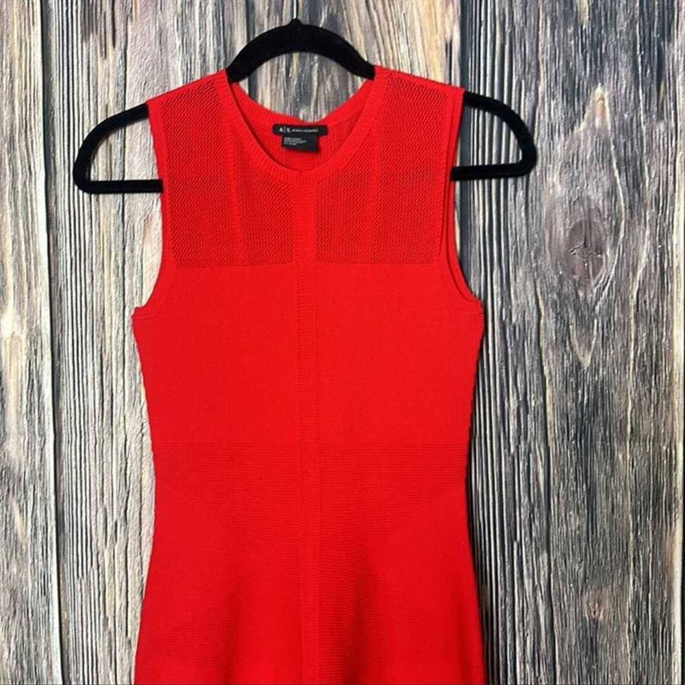 Armani Exchange red women dress size XS/ Tp - image 2