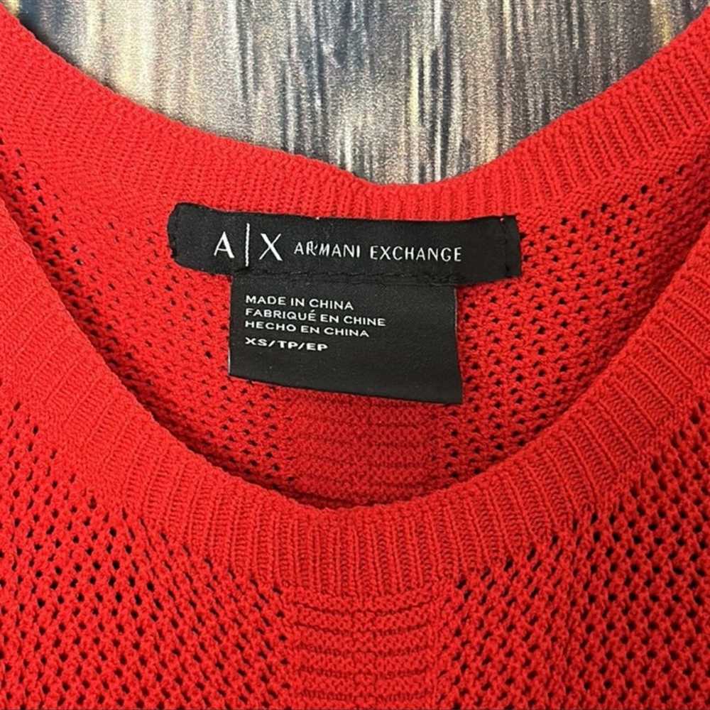 Armani Exchange red women dress size XS/ Tp - image 4