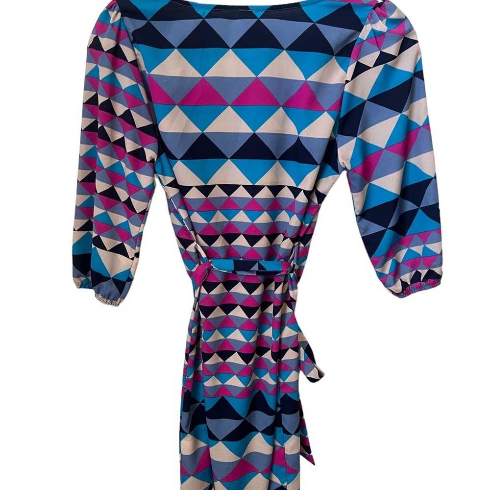 Needle & Thread Geometric Colorful Dress Size Sma… - image 2