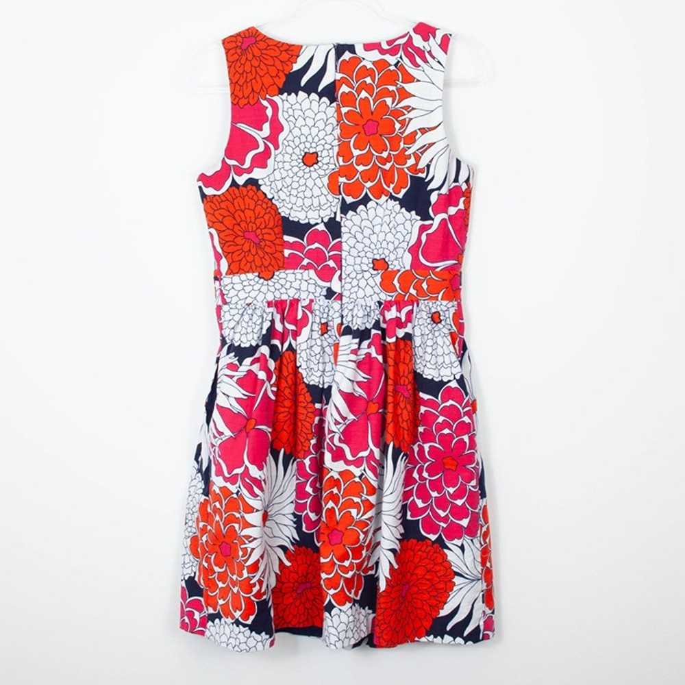 Eliza J Pink Orange Floral Sleeveless Fit & Flare… - image 8