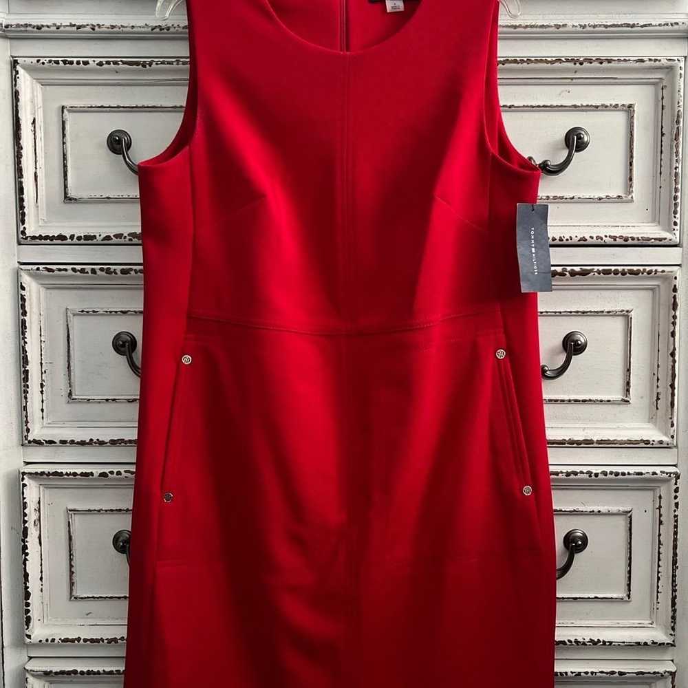 Tommy Hilfiger red dress Size 6 - image 1