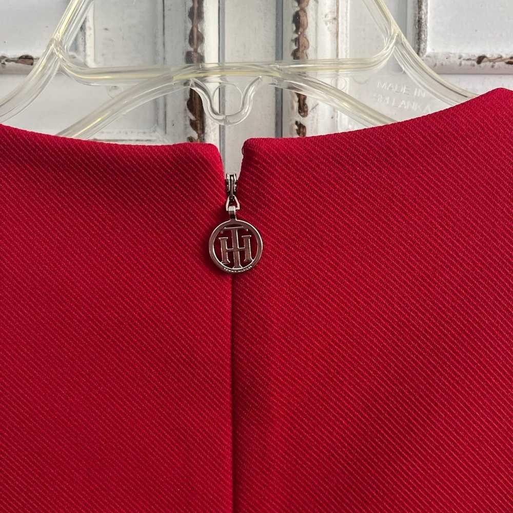 Tommy Hilfiger red dress Size 6 - image 7